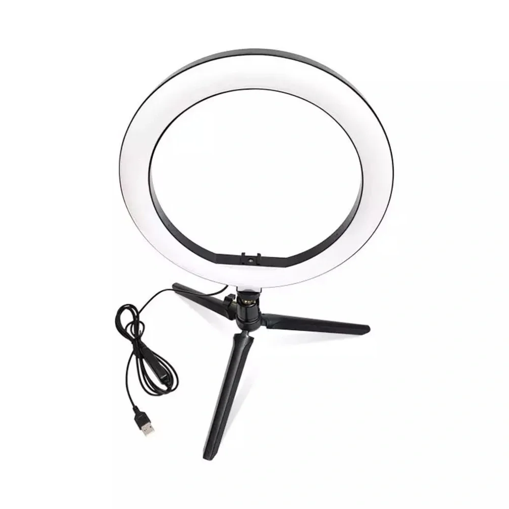 DESKTOP/TABLETOP LED 10 INCH RING LIGHT